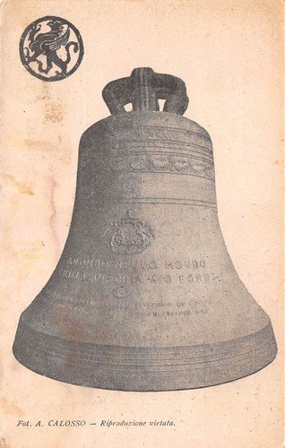 Cartolina Campana Campanon Festa inaugurale 1926 Liguria ?