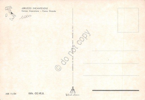 Cartolina Campo Imperatore Corno Grande (L'Aquila) | Immagine Gallery 2