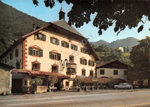 Cartolina Campodazzo Bolzano Albergo Posta Vecchia timbro albergo grinze | Immagine principale