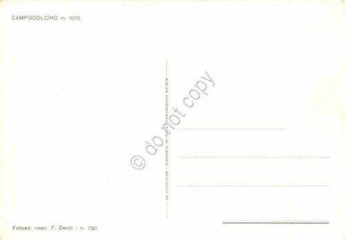 Cartolina Campodolcino panorama dall'alto (Sondrio)