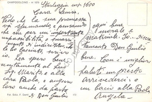 Cartolina Campodolcino Panorama (Sondrio) | Immagine Gallery 2