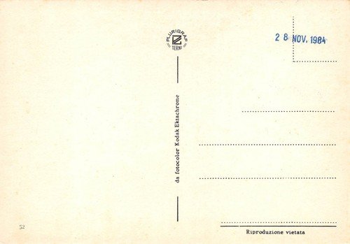 Cartolina Candela Vedutine Autostrada dei Due Mari