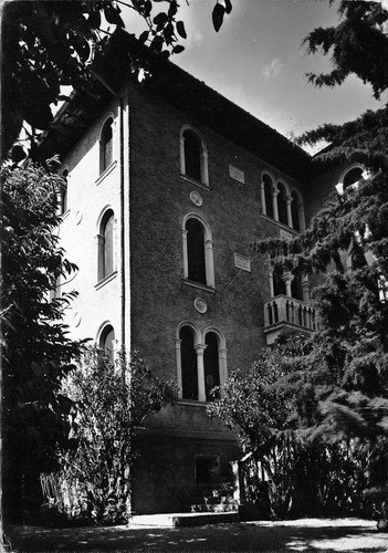 Cartolina Caneva Villa Lucchese 1954 | Immagine principale