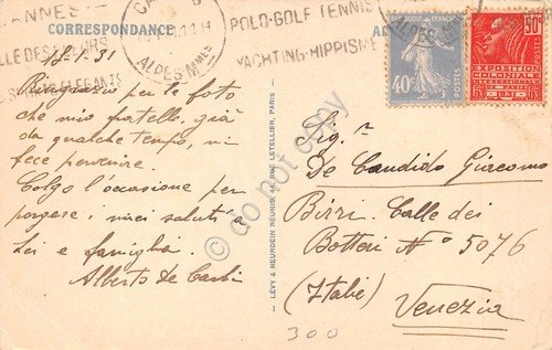 Cartolina Cannes Panorama de la Californie 1931 | Immagine Gallery 2