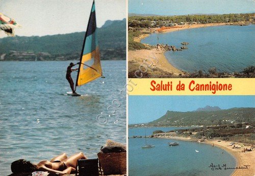 Cartolina Cannigione 3 vedute (Sassari) | Immagine principale