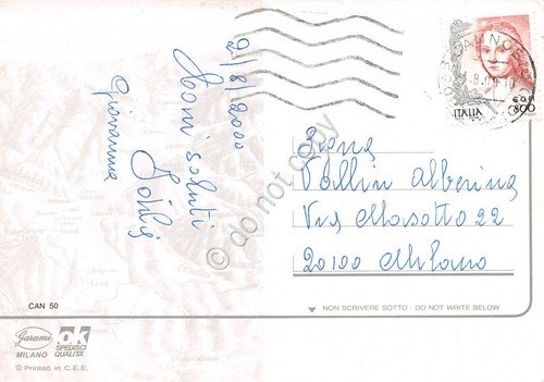 Cartolina Cannobio 5 vedute (Verbania) | Immagine Gallery 2