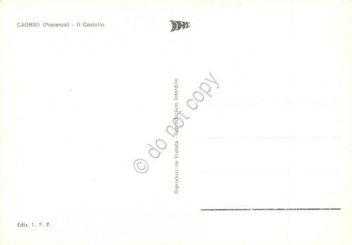 Cartolina Caorso Castello Monumento ai Caduti | Immagine Gallery 2