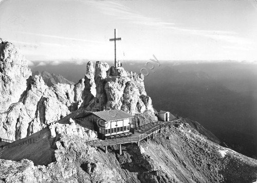 Cartolina Capanna Lorenzi alla Forcella Staunies 1962 | Immagine principale