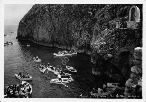 Cartolina Capri Ingresso Grotta Azzurra Fotocartolina Fotocelere