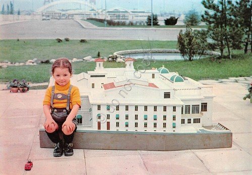 Cartolina Capriate S. Gervaso Minitalia Casinò San Remo animata (Bergamo) | Immagine principale