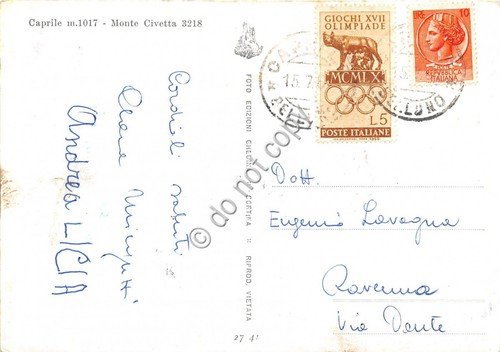 Cartolina Caprile Monte Civetta panorama Foto Ghedina | Immagine Gallery 2