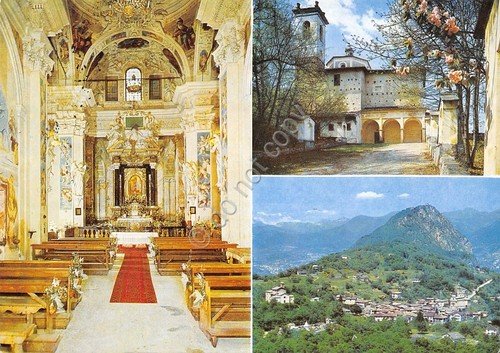 Cartolina Carona Madonna d'Ongero vedute 1992 | Immagine principale