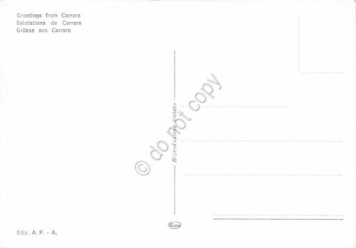 Cartolina Carrara vedute varie (Massa) | Immagine Gallery 2