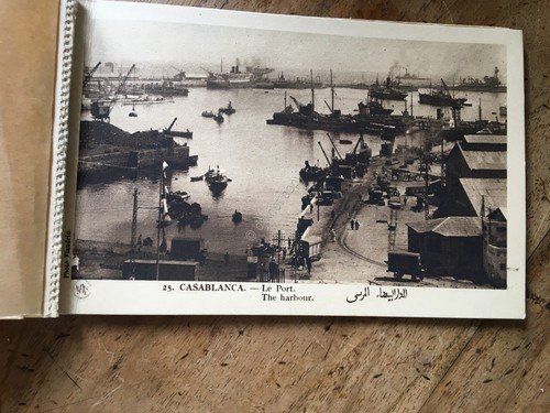 Cartolina Casablanca Photo Flandrin libretto con 5 cartoline d'epoca | Immagine Gallery 2