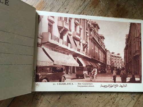 Cartolina Casablanca Photo Flandrin libretto con 5 cartoline d'epoca | Immagine Gallery 5