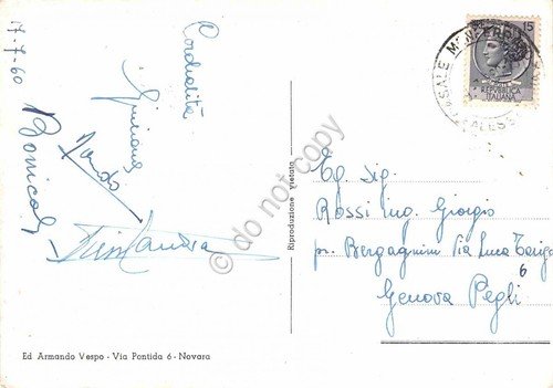 Cartolina Casale Monferrato Duomo anni '50 | Immagine Gallery 2