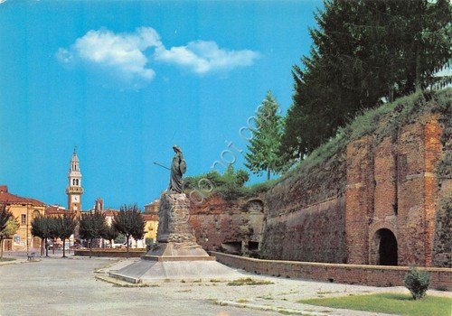 Cartolina Casale Monferrato Monumento di difesa della città e mura | Immagine principale
