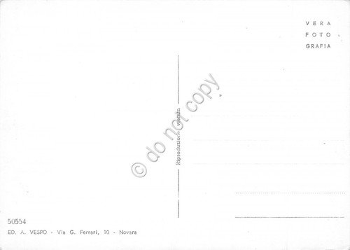 Cartolina Casale Monferrato Ponte sul fiume Po