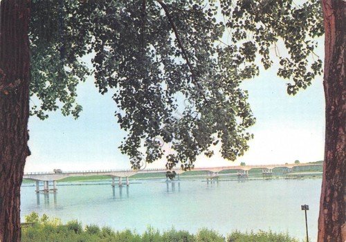 Cartolina Casalmaggiore Ponte sul Po