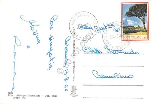 Cartolina Casanova di Rovegno Panorama 1966 | Immagine Gallery 2