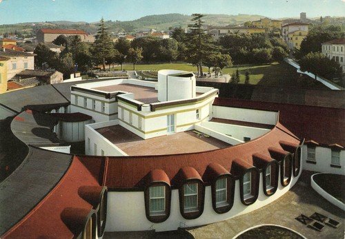 Cartolina Casciana Terme Nuovo Stabilimento Termale e parco | Immagine principale