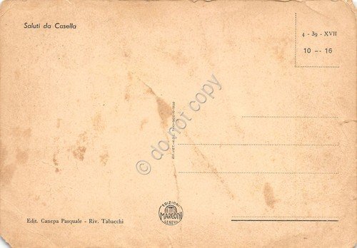 Cartolina Casella Frazione Stabbio e Monte Maggio panorama con case … | Immagine Gallery 2