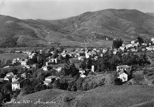 Cartolina Casella panorama 1958