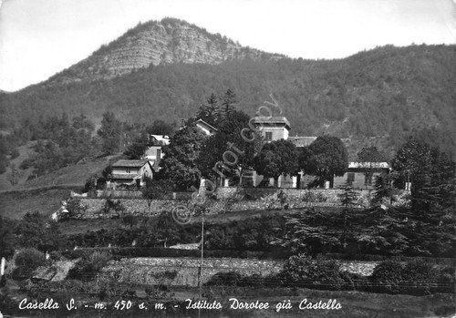 Cartolina Casella Scrivia Istituto Dorotee già Castello 1962 | Immagine principale