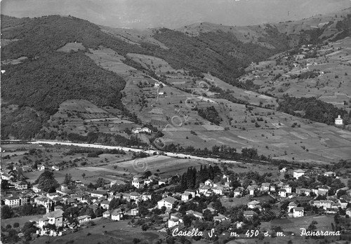 Cartolina Casella Scrivia Panorama 1969 (Genova) | Immagine principale