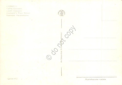 Cartolina Caserta Corso Giannone case CaffÃ¨ Gorizia animata anni '80 | Immagine Gallery 2