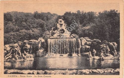 Cartolina Caserta Parco Reale la Gran Casacata