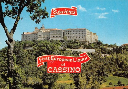 Cartolina Cassino Abbazia (Frosinone) | Immagine principale