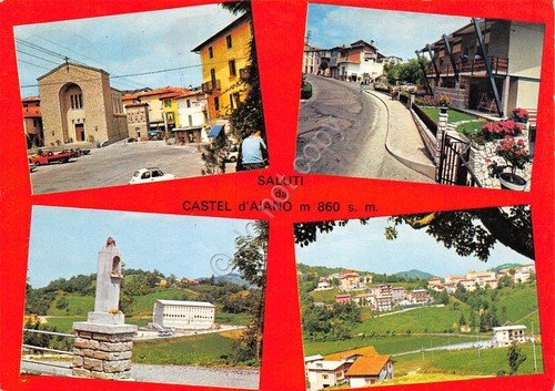 Cartolina Castel d'Aiano vedute | Immagine principale
