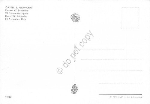 Cartolina Castel San Giovanni Piazza XX Settembre animata | Immagine Gallery 2