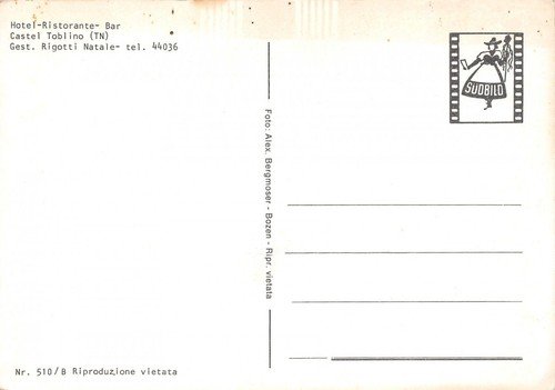 Cartolina Castel Toblino Hotel ristorante (Trento) | Immagine Gallery 2