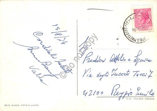 Cartolina Castel Volturno Saluti da Vedutine (Altre tematiche)