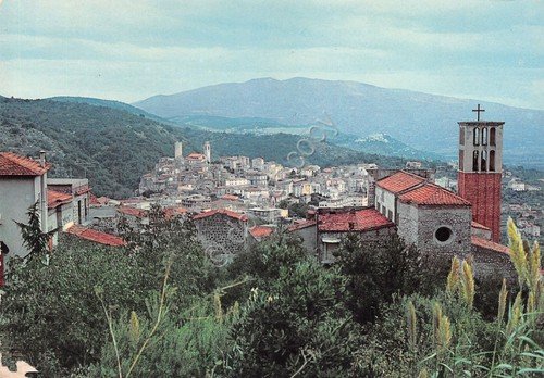 Cartolina Castelforte Panorama paese da SS. Cosma e Damiano | Immagine principale