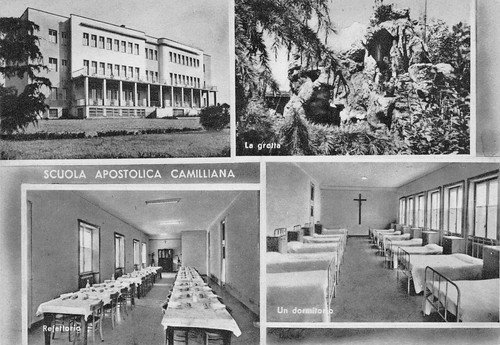 Cartolina Castellanza Scuola Apostolica Camilliana Vedutine