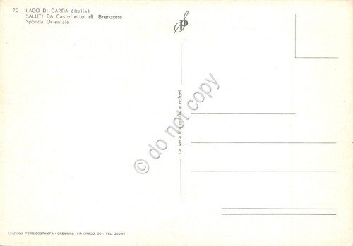 Cartolina Castelletto di Brenzone sponda Orientale vedute | Immagine Gallery 2