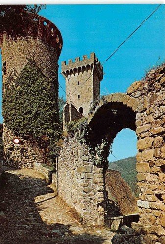 Cartolina Castelnuovo Magra Scorcio castello dei Vescovi 1978 | Immagine Gallery 1
