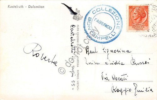 Cartolina Castelrotto panorama 1955 | Immagine Gallery 2