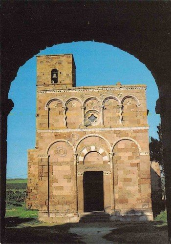Cartolina Castelsardo Tergu Basilica Santa Maria