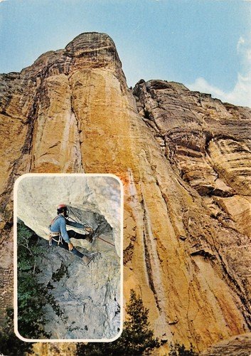 Cartolina Castenovo ne' Monti Santuario Madonna di Bismantova Scalatore | Immagine principale