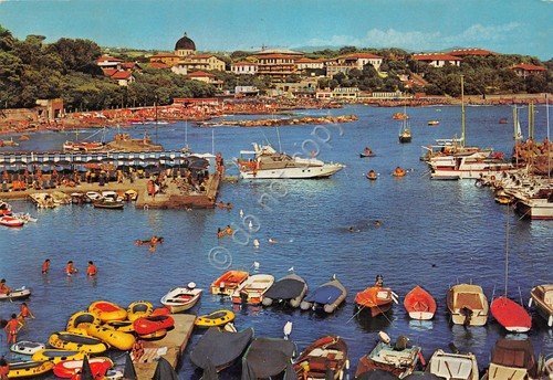 Cartolina Castiglioncello Bagni Tre Scogli (Grosseto)