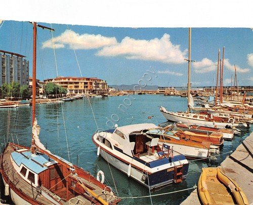 Cartolina Castiglione della Pescaia Porto Canale barche 1971 (Grosseto) | Immagine principale