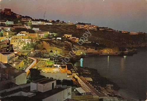 Cartolina Castro Marina Panorama notturno 1984 | Immagine principale