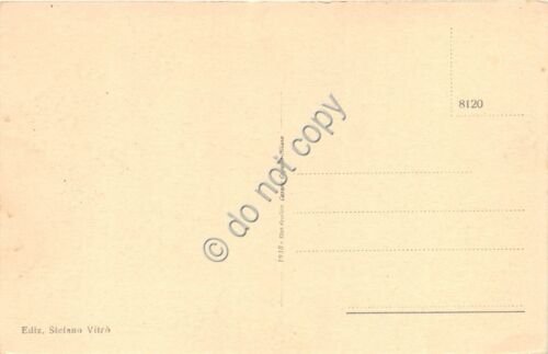 Cartolina Catania Autostrada sull'Etna anni '30 auto d'epoca