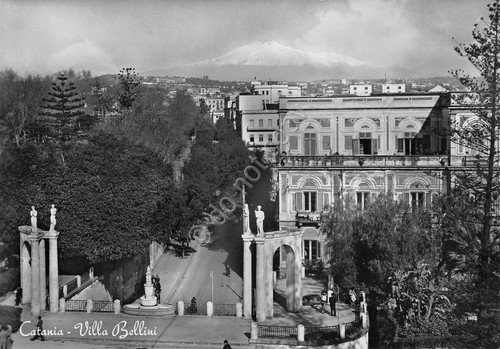 Cartolina Catania Villa Bellini | Immagine principale