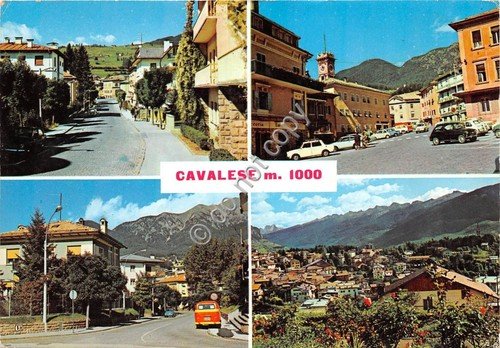 Cartolina Cavalese Vedutine | Immagine principale