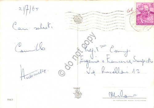 Cartolina Cavi vedutine 1965 (Genova) | Immagine Gallery 2